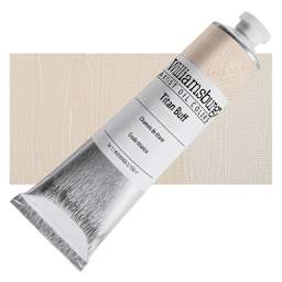 Williamsburg Handmade Oil Paint - Titan Buff, 150 ml tube and swatch