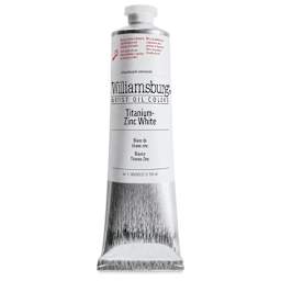 Williamsburg Handmade Oil Paint - Titanium-Zinc White, 150 ml tube
