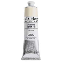 Williamsburg Handmade Oil Paint - Unbleached Titanium Pale, 150 ml tube