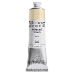Williamsburg Handmade Oil Paint - Unbleached Titanium, 150 ml tube