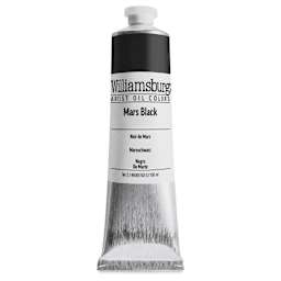 Williamsburg Handmade Oil Paint - Mars Black, 150 ml tube