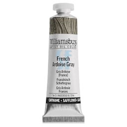 Williamsburg Handmade Safflower Oil Color - French Ardoise Grey, 37 ml tube