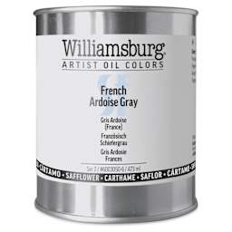 Williamsburg Handmade Safflower Oil Color - French Ardoise Grey, 16 oz can