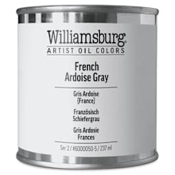 Williamsburg Handmade Oil Paint - French Ardoise Grey, 8 oz can