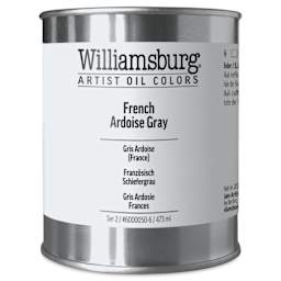 Williamsburg Handmade Oil Paint - French Ardoise Grey, 16 oz can