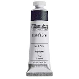 Williamsburg Handmade Oil Paint - Payne's Gray, 37 ml tube