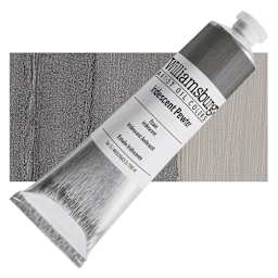 Williamsburg Handmade Oil Paint - Iridescent Pewter, 150 ml tube and swatch