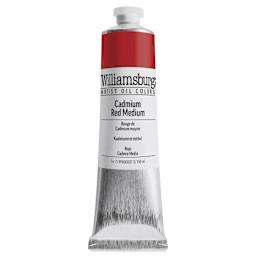 Williamsburg Handmade Oil Paint - Cadmium Red Medium, 150 ml tube
