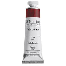 Williamsburg Handmade Oil Paint - Carl's Crimson, 37 ml tube