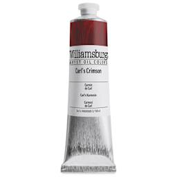 Williamsburg Handmade Oil Paint - Carl's Crimson, 150 ml tube