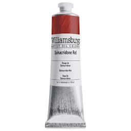 Williamsburg Handmade Oil Paint - Quinacridone Red, 150 ml tube