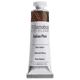 Williamsburg Handmade Oil Paints - Italian Pink, 40 ml tube