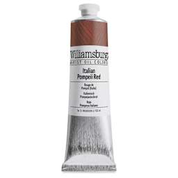 Williamsburg Handmade Oil Paint - Italian Pompeii Red, 150 ml tube