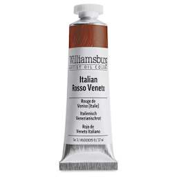 Williamsburg Handmade Oil Paint - Italian Rosso Veneto, 37 ml tube