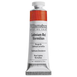 Williamsburg Handmade Oil Paint - Cadmium Red Vermilion, 37 ml tube