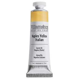 Williamsburg Handmade Oil Paints - Naples Yellow Italian, 37 ml tube