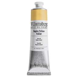Williamsburg Handmade Oil Paints - Naples Yellow Italian, 150 ml tube