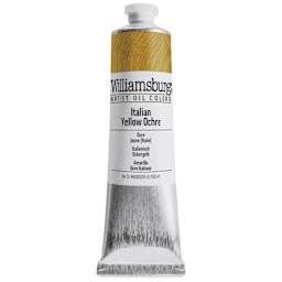 Williamsburg Handmade Oil Paints - Italian Yellow Ochre, 150 ml tube