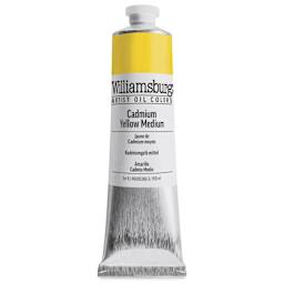 Williamsburg Handmade Oil Paints - Cadmium Yellow Medium, 150 ml tube