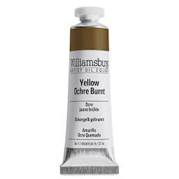 Williamsburg Handmade Oil Paint - Yellow Ochre Burnt, 37 ml tube