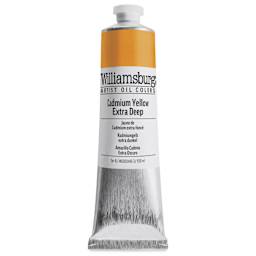 Williamsburg Handmade Oil Paint - Cadmium Yellow Extra Deep, 150 ml tube