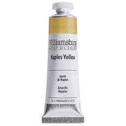 Williamsburg Handmade Oil Paint - Naples Yellow, 37 ml tube