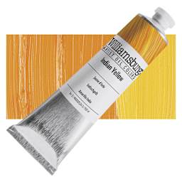 Williamsburg Handmade Oil Paint - Indian Yellow, 150 ml tube and swatch