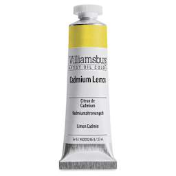 Williamsburg Handmade Oil Paint - Cadmium Lemon, 37 ml tube