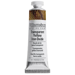 Williamsburg Oil - Transparent Yellow Iron Oxide, 37 ml tube