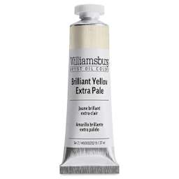 Williamsburg Handmade Oil Paint - Brilliant Yellow Extra Pale, 37 ml tube