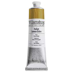 Williamsburg Handmade Oil Paint - Italian Lemon Ochre, 150 ml tube