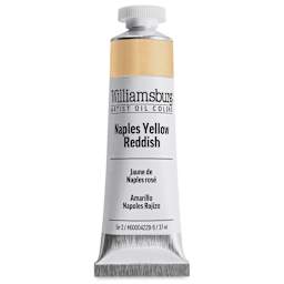 Williamsburg Handmade Oil Paint - Naples Yellow Reddish, 37 ml tube