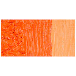 Williamsburg Handmade Oil Paint - Permanent Orange swatch
