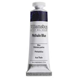 Williamsburg Handmade Oil Paint - Phthalo Blue, 37 ml tube