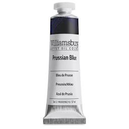 Williamsburg Handmade Oil Paint - Prussian Blue, 37 ml tube