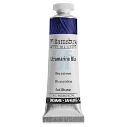 Williamsburg Handmade Safflower Oil Color - Ultramarine Blue, 37 ml tube