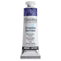 Williamsburg Handmade Safflower Oil Color - Ultramarine Blue French, 37 ml tube