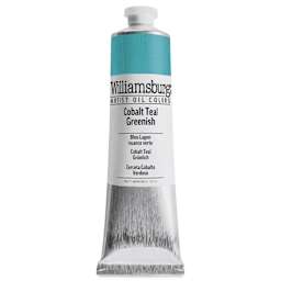 Williamsburg Handmade Oil Paint - Cobalt Greenish Teal, 150 ml tube