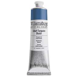 Williamsburg Handmade Oil Paint - Cobalt Turquoise Bluish, 150 ml tube