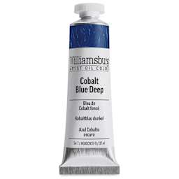 Williamsburg Handmade Oil Paint - Cobalt Blue Deep, 37 ml tube