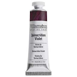 Williamsburg Handmade Oil Paint - Quinacridone Violet, 37 ml tube
