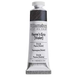 Williamsburg Handmade Oil Paint - Payne's Gray Violet, 37 ml tube