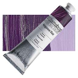 Williamsburg Handmade Oil Paint - Manganese Violet, 150 ml tube and swatch