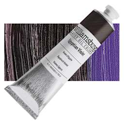 Williamsburg Handmade Oil Paint - Egyptian Violet, 150 ml tube and swatch