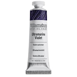 Williamsburg Handmade Oil Paint - Ultramarine Violet, 37 ml tube
