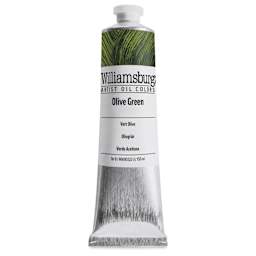 Williamsburg Handmade Oil Paint - Olive Green, 150 ml tube