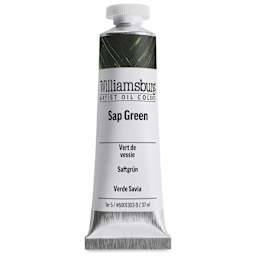 Williamsburg Handmade Oil Paint - Sap Green, 37 ml tube