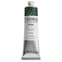 Williamsburg Handmade Oil Paint - Viridian Green, 150 ml tube