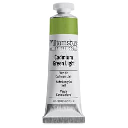 Williamsburg Handmade Oil Paint - Cadmium Green Light, 37 ml tube
