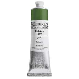 Williamsburg Handmade Oil Paint - Cadmium Green, 150 ml tube